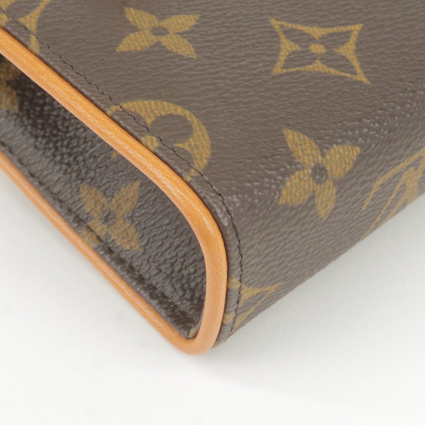 Louis Vuitton Monogram Pochette Florentine Waist Bag Belt Size S M51855