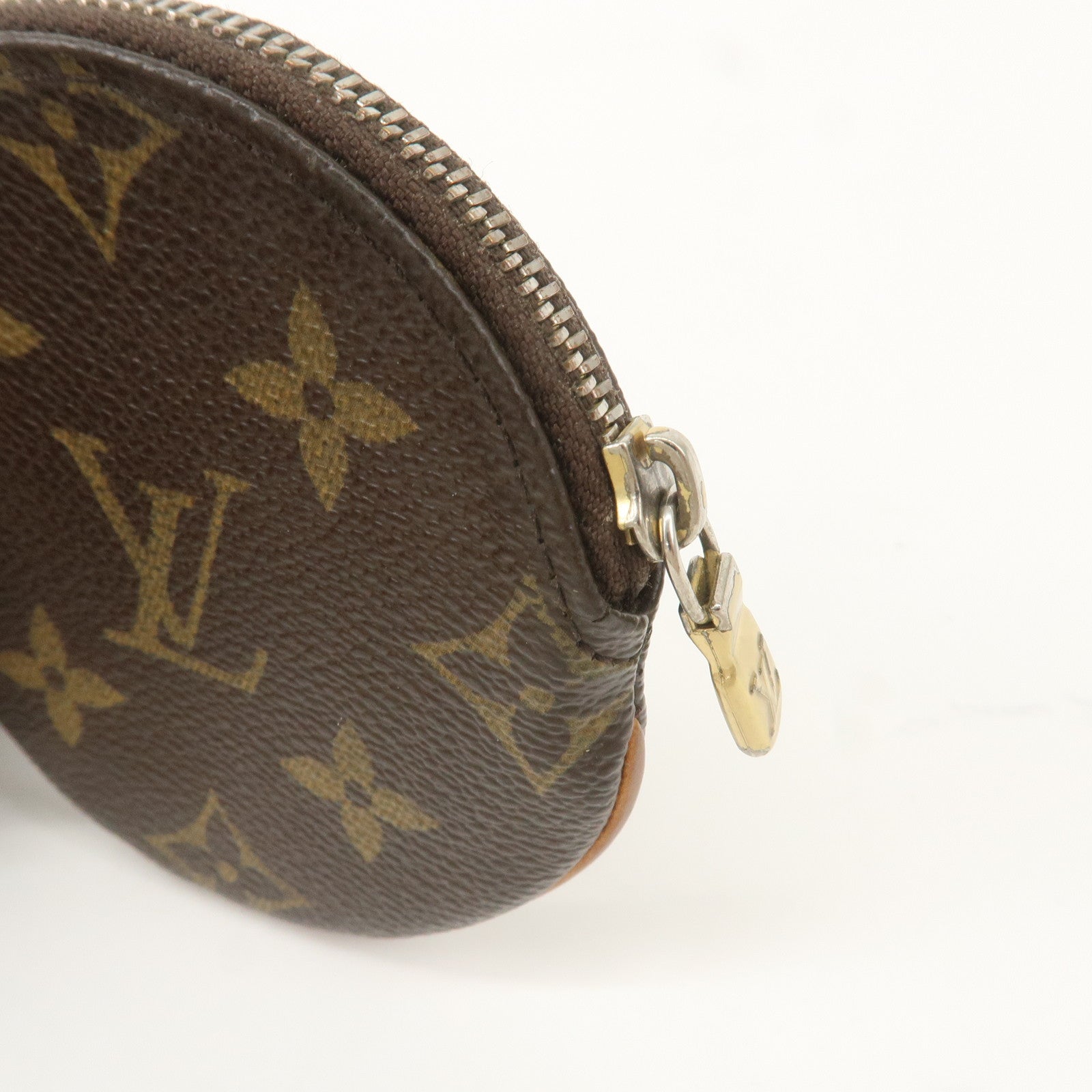 Louis Vuitton Monogram Porte Monnaie Rond Coin Case M61926