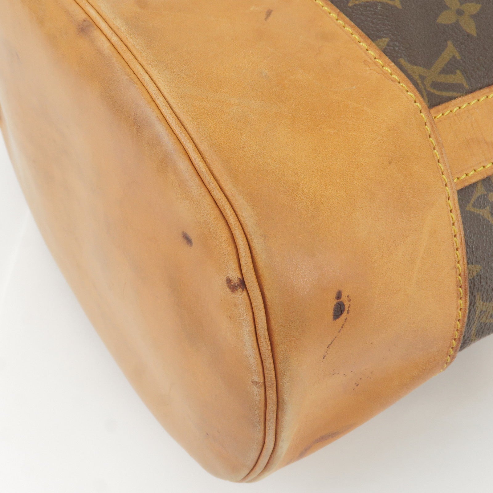 Authentic Louis Vuitton Monogram Randonnee GM Shoulder Bag M42244 LV Junk  9769F