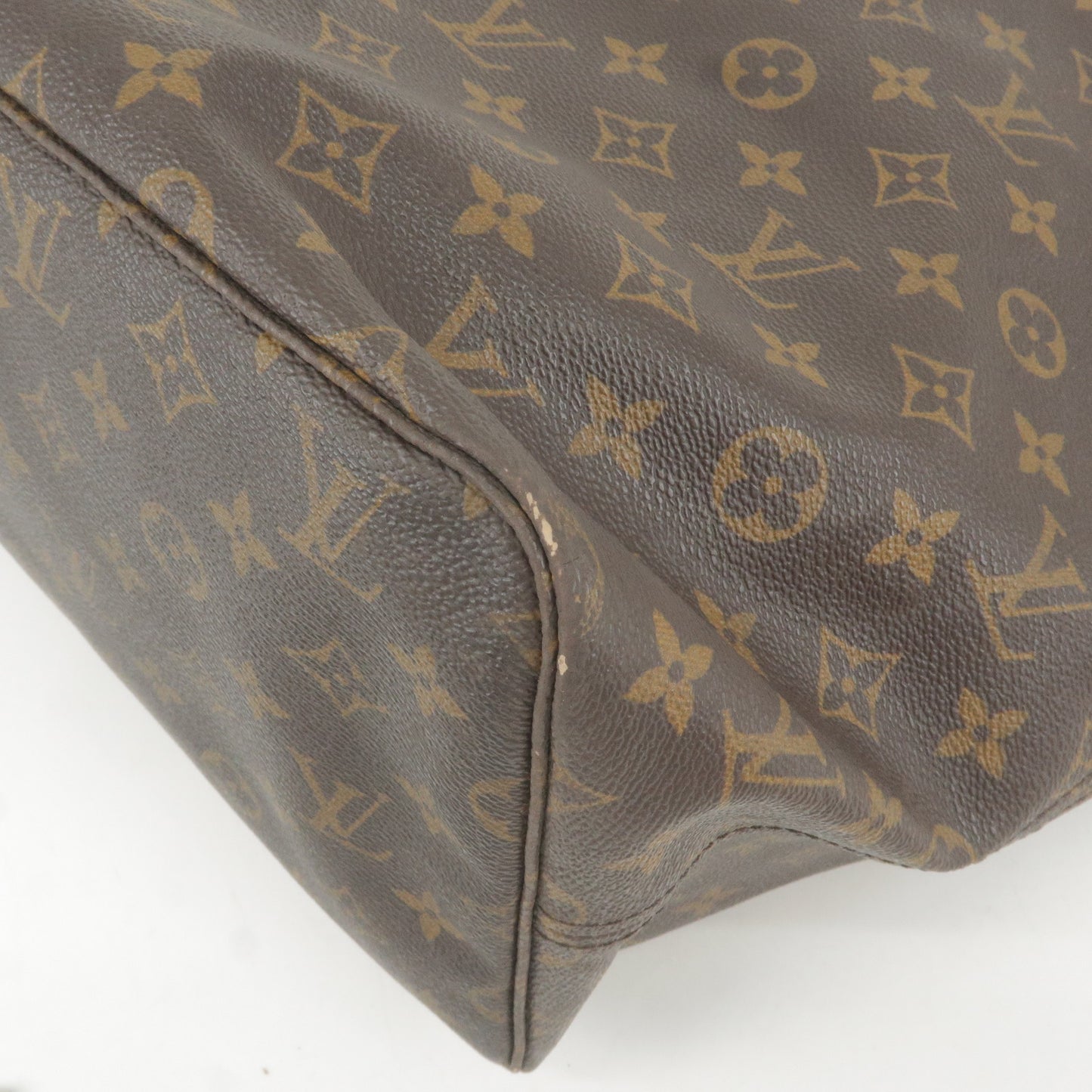 Louis Vuitton Monogram Neverfull GM Tote Bag Hand Bag M40157
