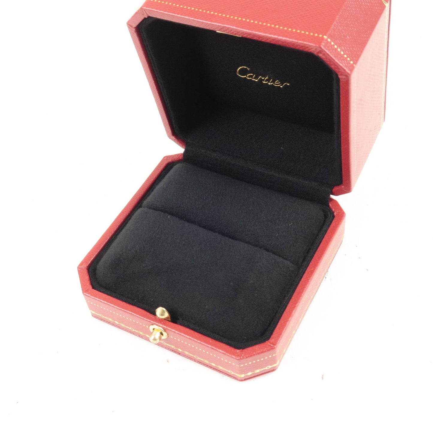 Cartier Set of 2 Jewelry Box Ring Box Jewelry Box Red