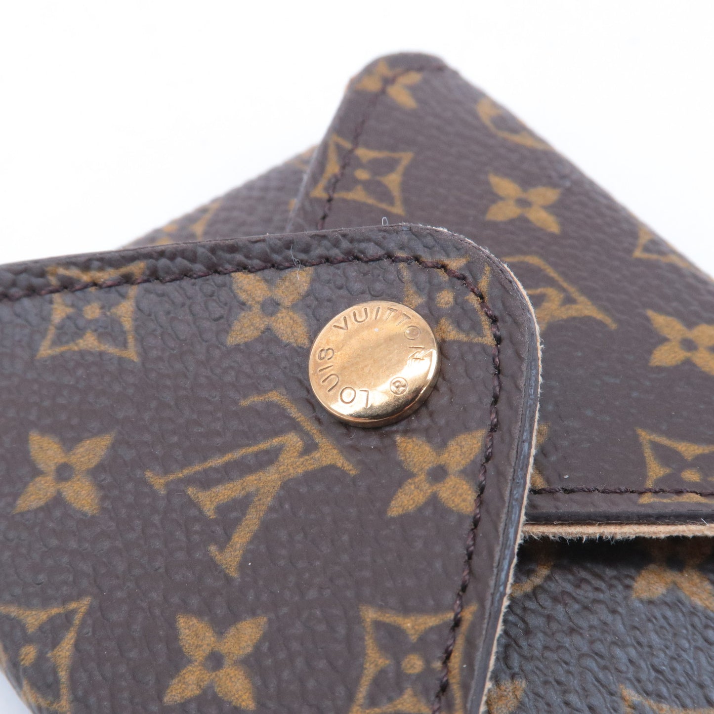 Louis Vuitton Monogram Jewelry Case Brown