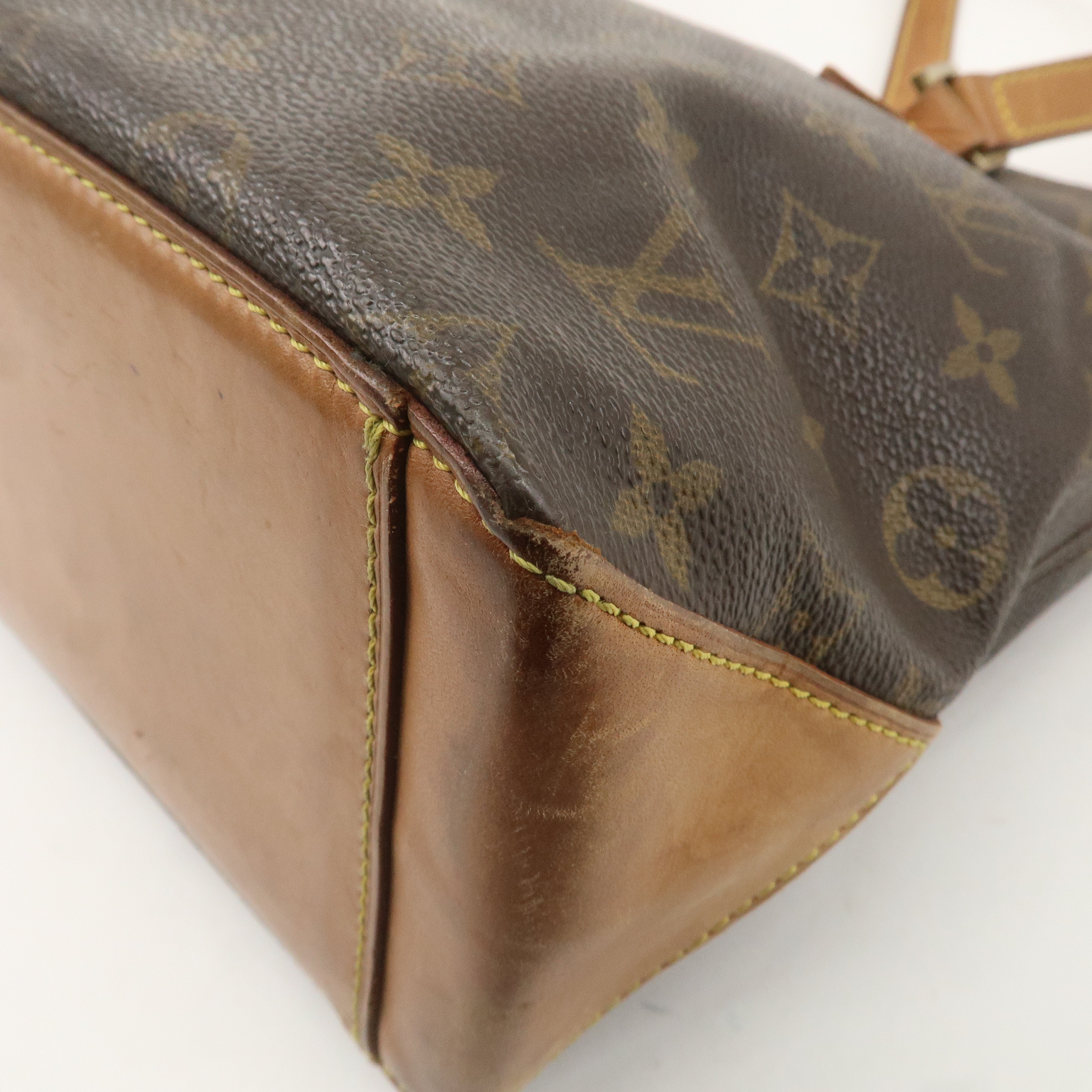 Louis Vuitton Monogram Cabas Piano Tote Bag Hand Bag M51148