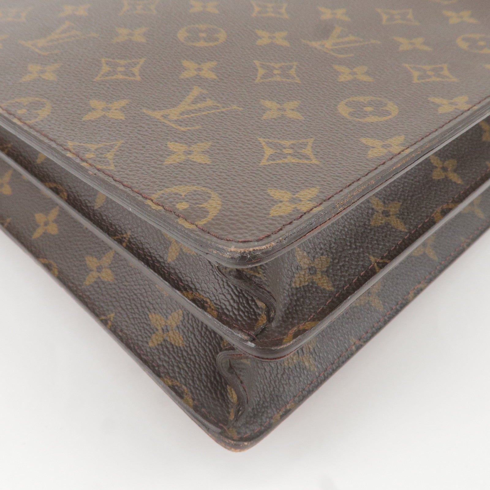 Louis Vuitton, Bags, Louis Vuitton Monogram Canvas Serviette Conseiller  Briefcase