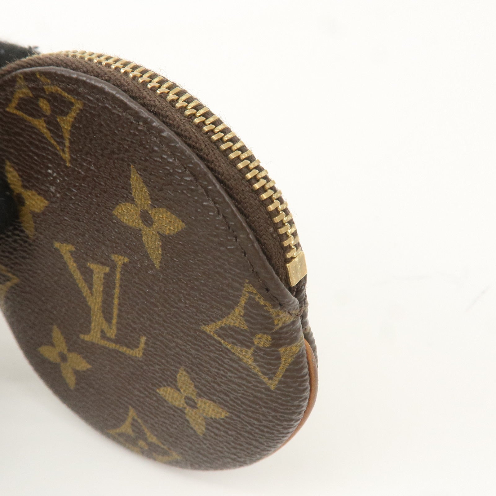 Louis Vuitton Monogram Porte Monnaie Rond Coin Case M61926