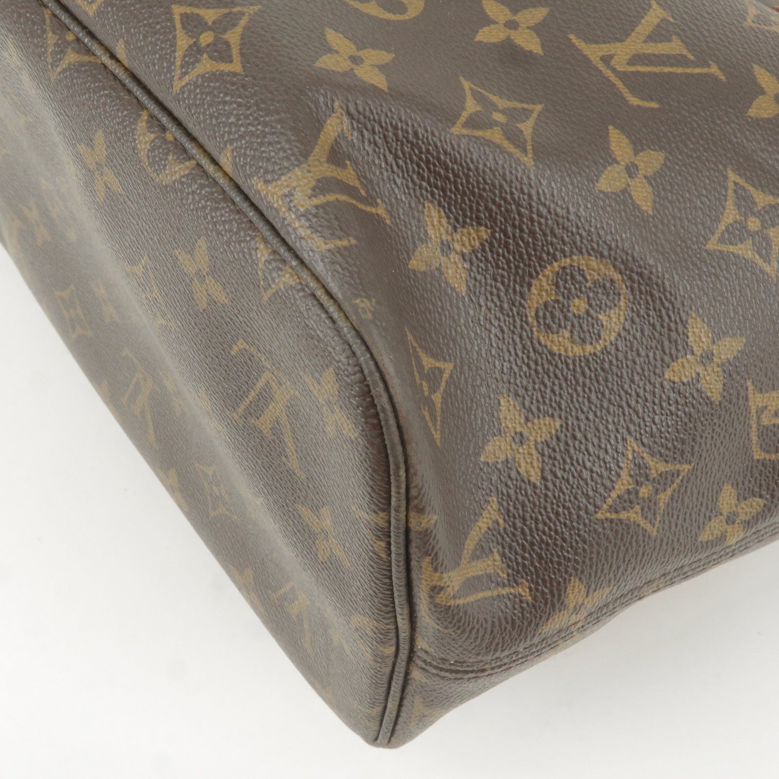 Authentic Louis Vuitton MM 2014 handbags Neverfull mm mono cherry