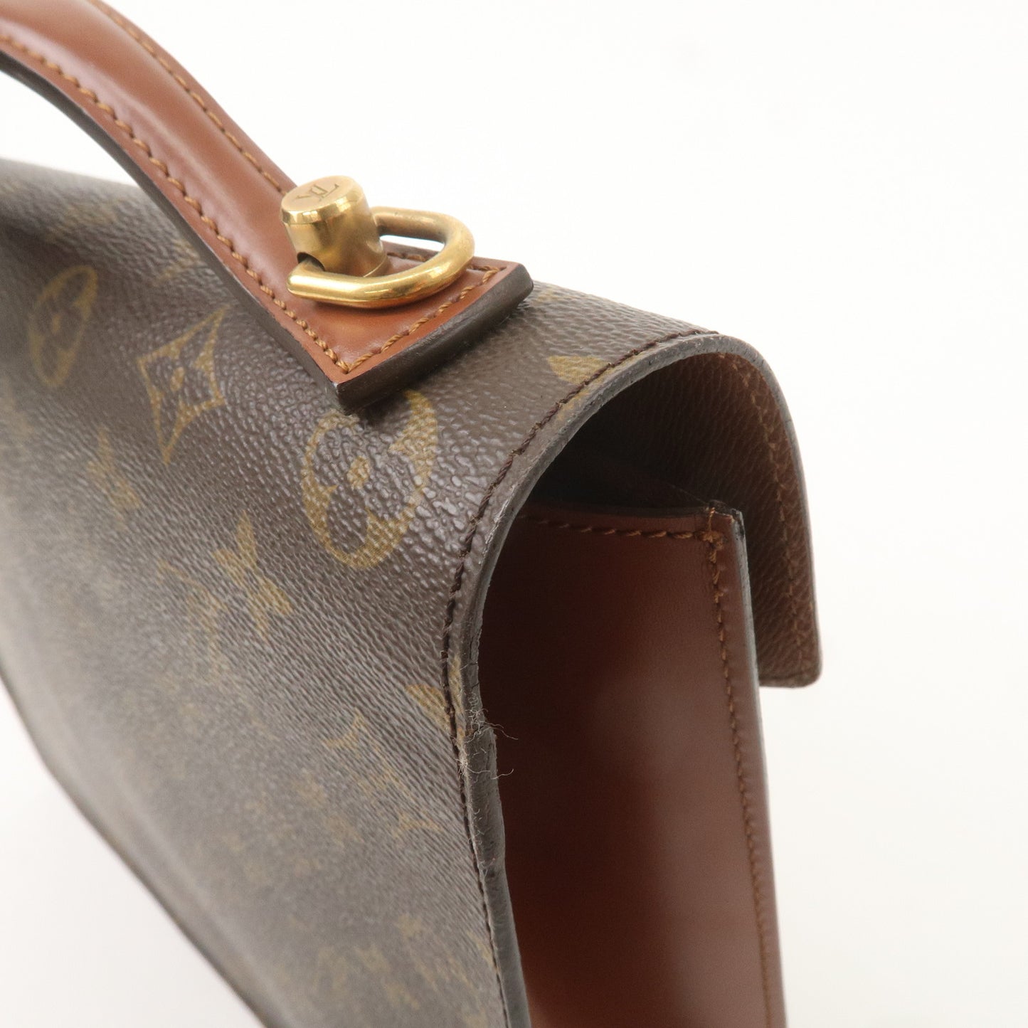 Louis Vuitton Monogram Monceau Hand Bag Brief Case M51185