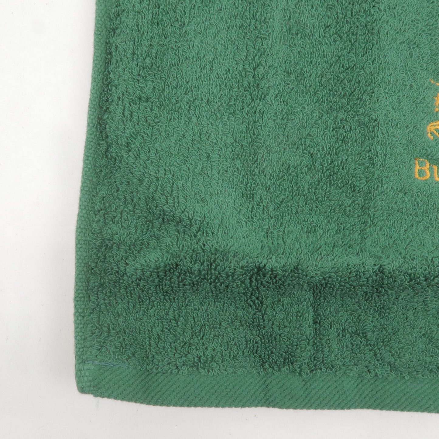 BURBERRY Towel Set Small Towel 100% Cotton Red Green
