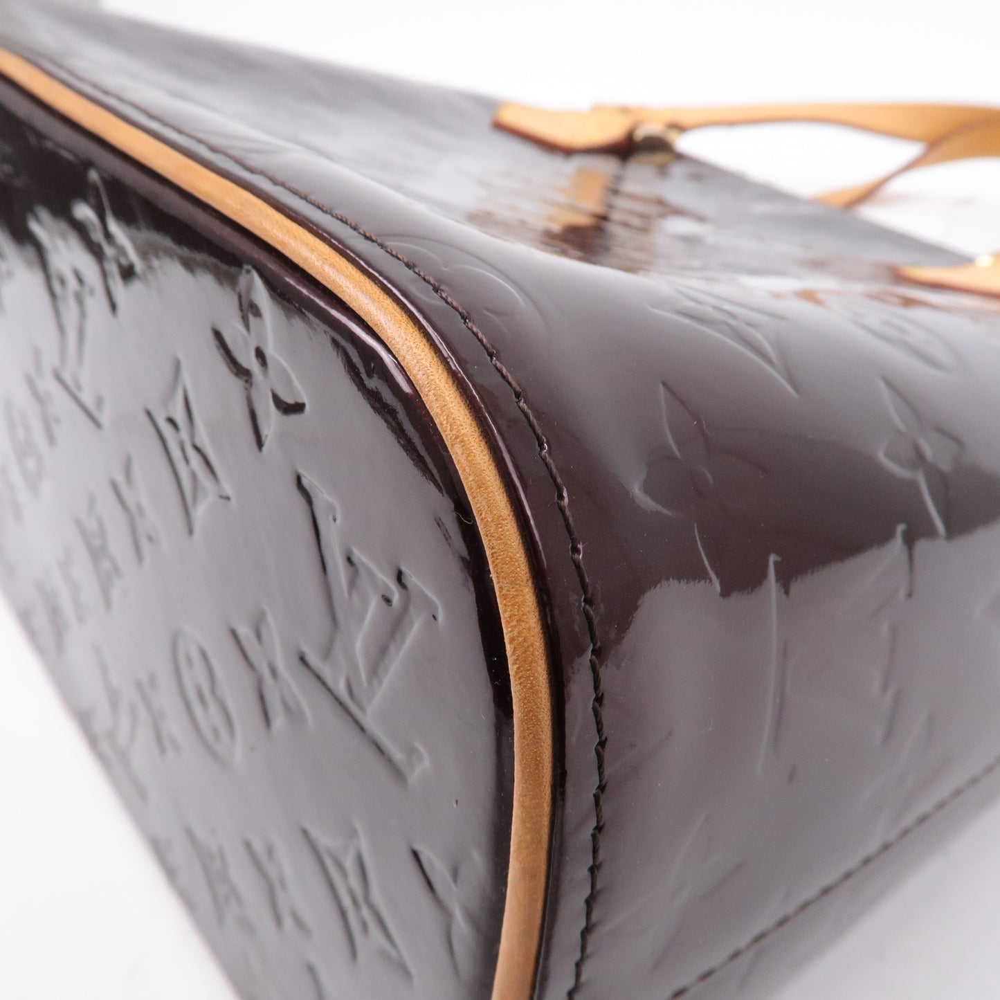 Louis Vuitton Monogram Vernis Houston Tote Bag Amarante M91999