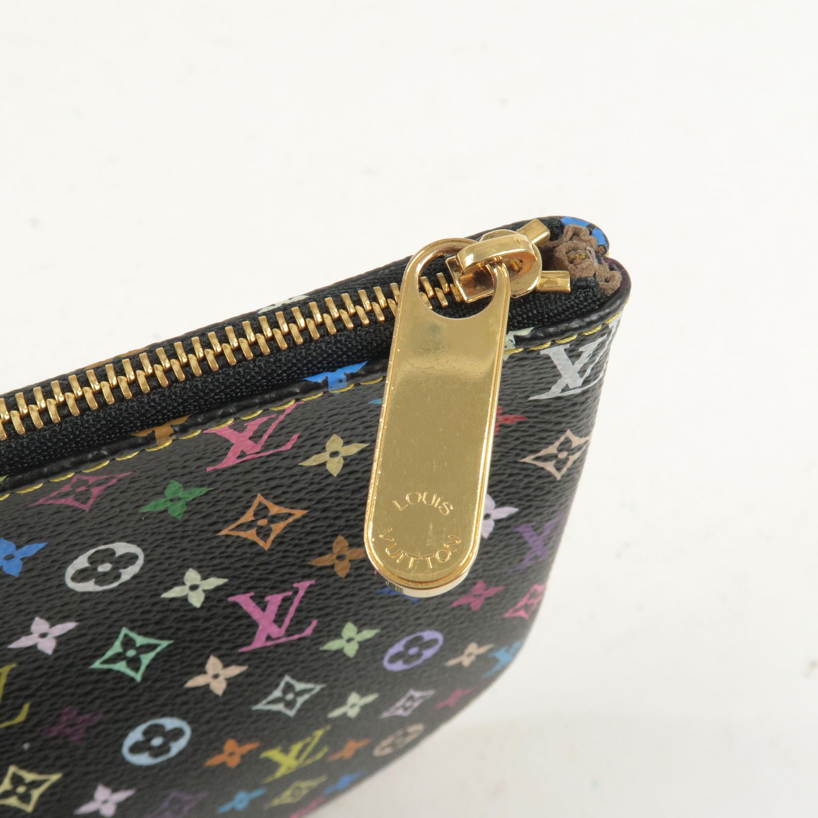 Louis Vuitton Multicolor Key Cles/ Coin Purse 