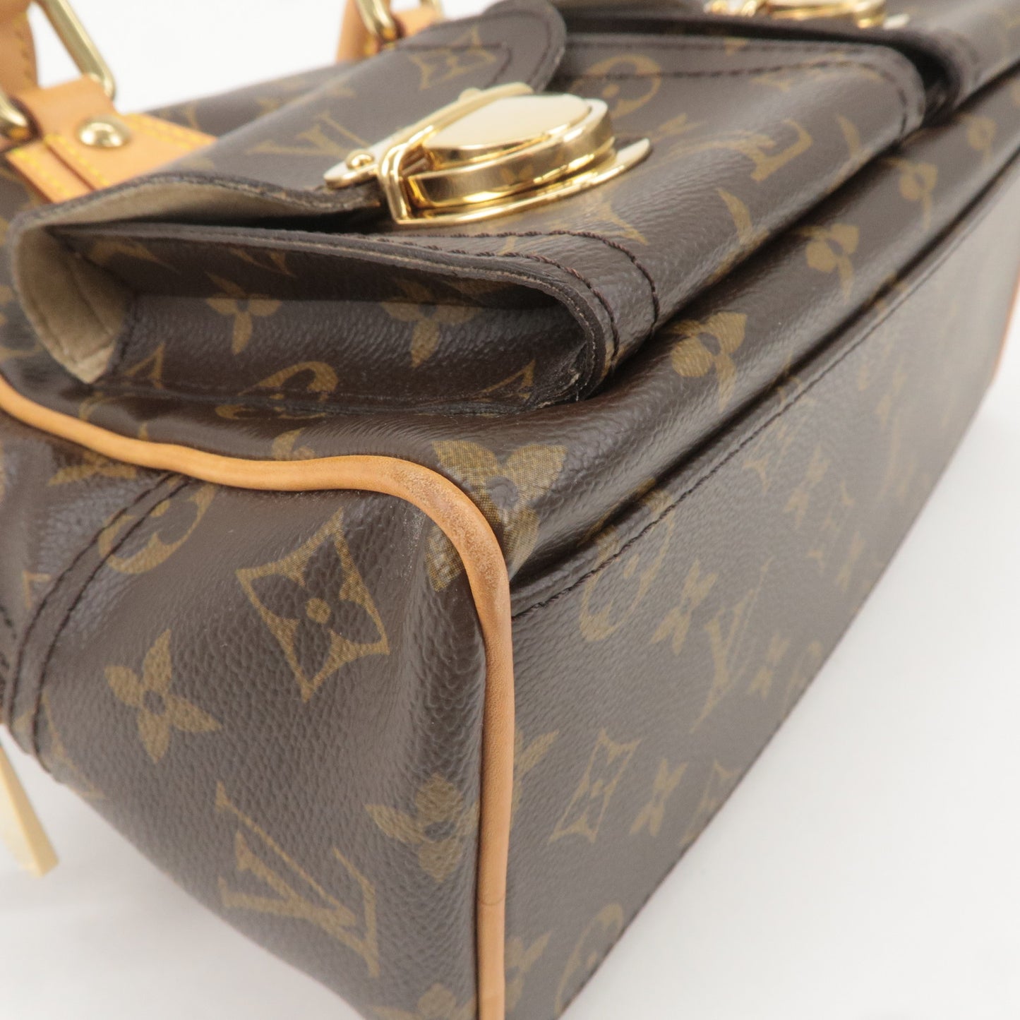 Louis-Vuitton-Monogram-Manhattan-PM-Hand-Bag-Brown-M40026 – dct-ep_vintage  luxury Store