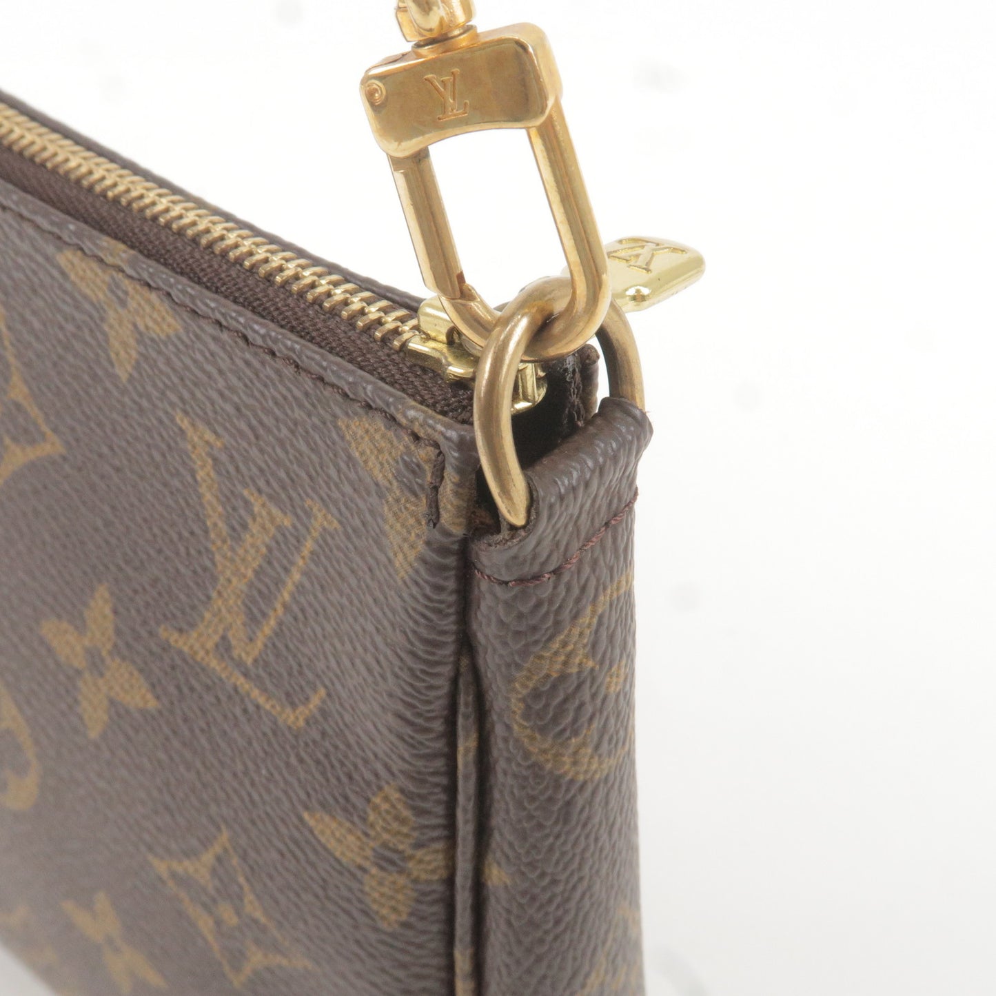 Louis Vuitton Monogram Pochette Accessoires Hand Bag M51980