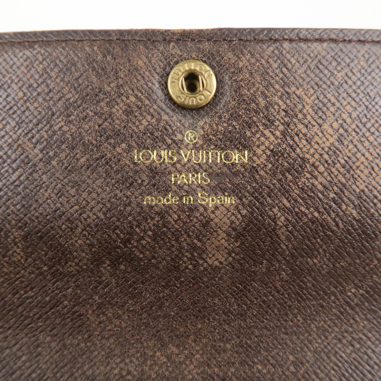 Louis-Vuitton-Damier-Set-of-4-Long-Wallet-Brown-N61734-N61725