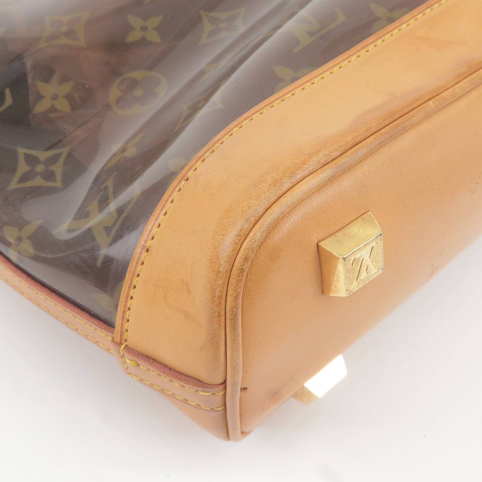 Louis Vuitton, Bags, Beautiful Authentic Louis Vuitton Monogram Vinyl  Cabas Ambre Pm Tote Bag