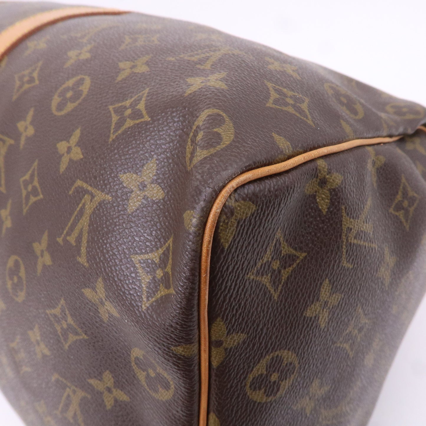 Louis Vuitton Monogram Keep All 50 Boston Bag Brown M41426