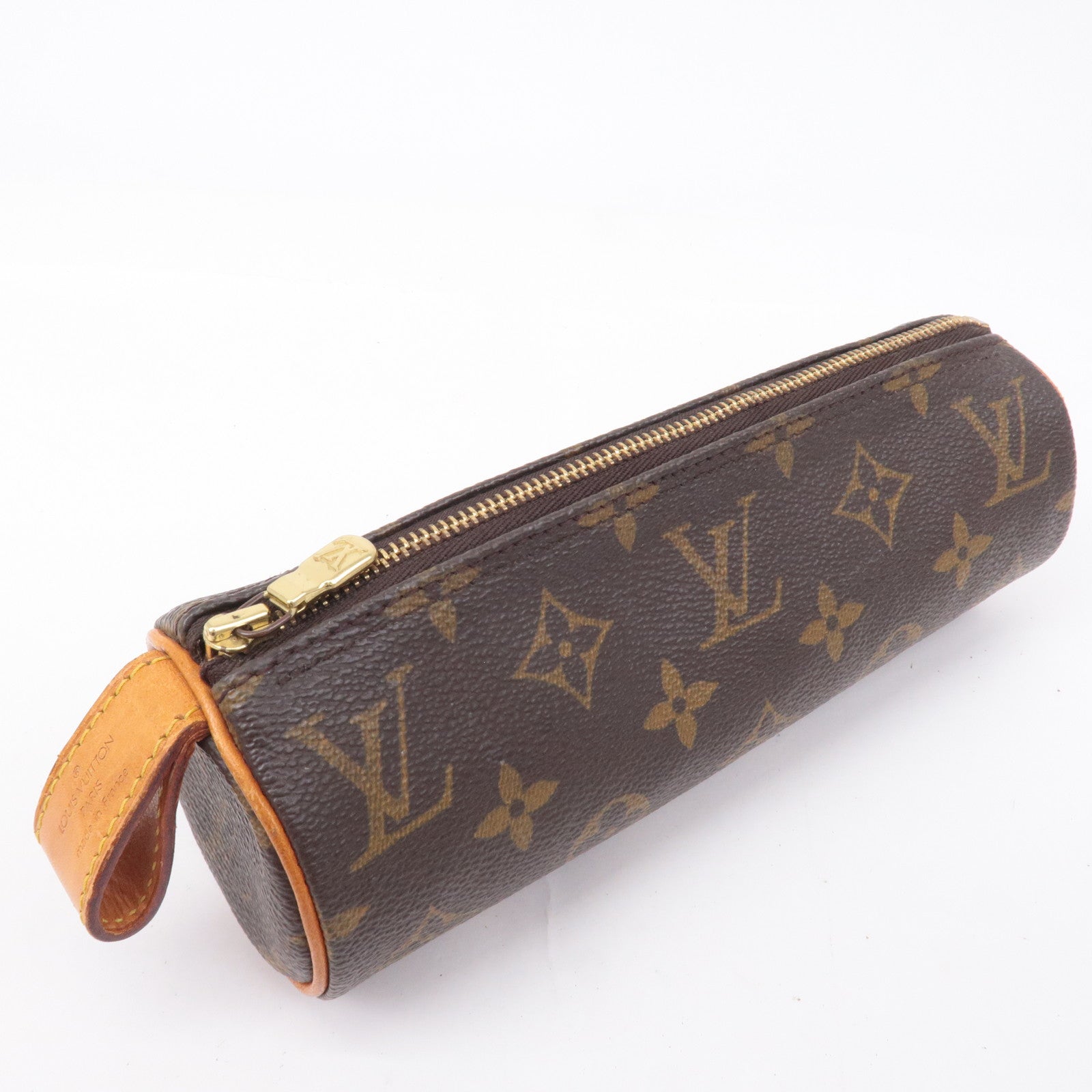 Louis Vuitton Monogram Trousse Ronde Cosmetic Bag Pouch M47630 - YJ00030