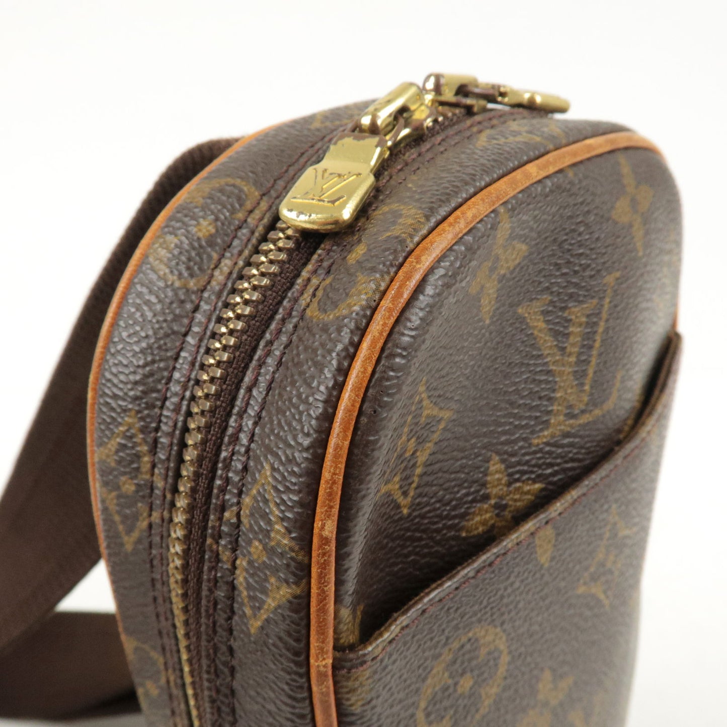 Louis Vuitton Monogram Pochette Gange - Brown Waist Bags, Handbags