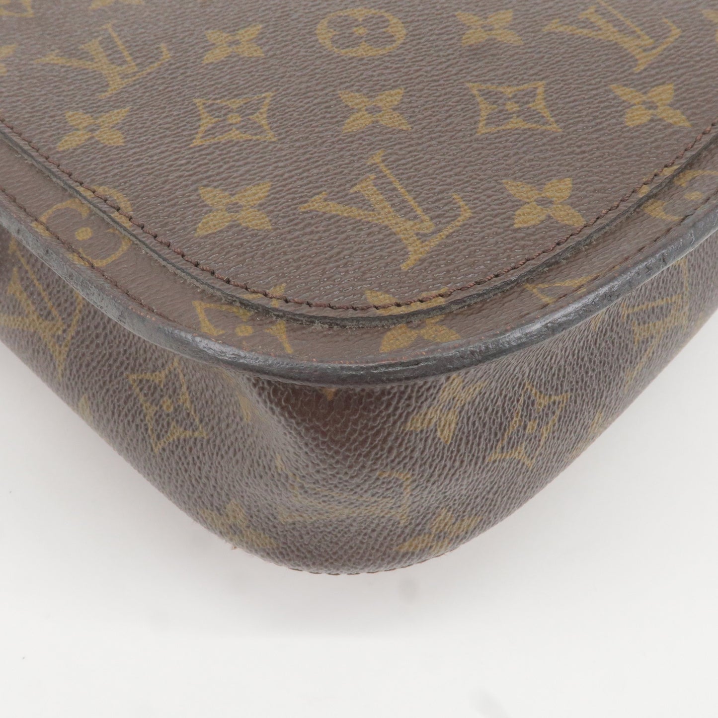 Louis Vuitton Monogram Saint Cloud GM Shoulder Bag Brown M51242
