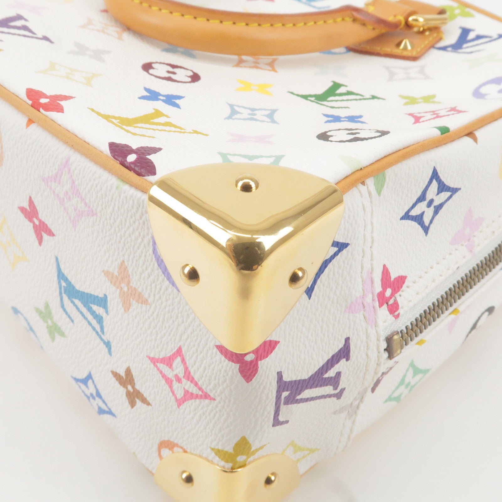 LOUIS VUITTON Louis Vuitton Monogram Multicolor Trouville Handbag Bron  M92663