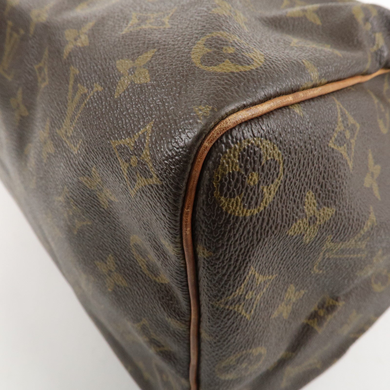 Louis Vuitton Monogram Speedy 35 Hand Bag Boston Bag M41524