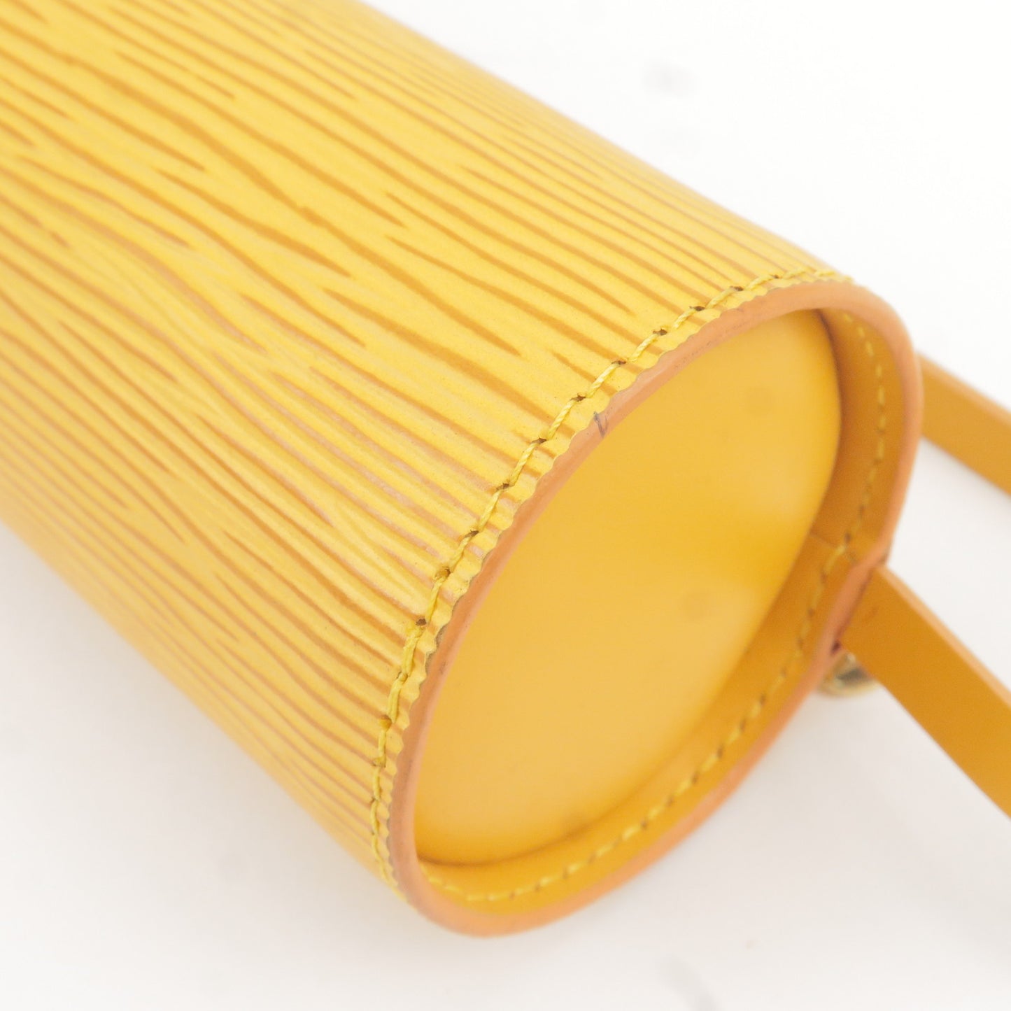 Louis Vuitton Epi Pouch For Soufflot Hand Bag Tasili Yellow