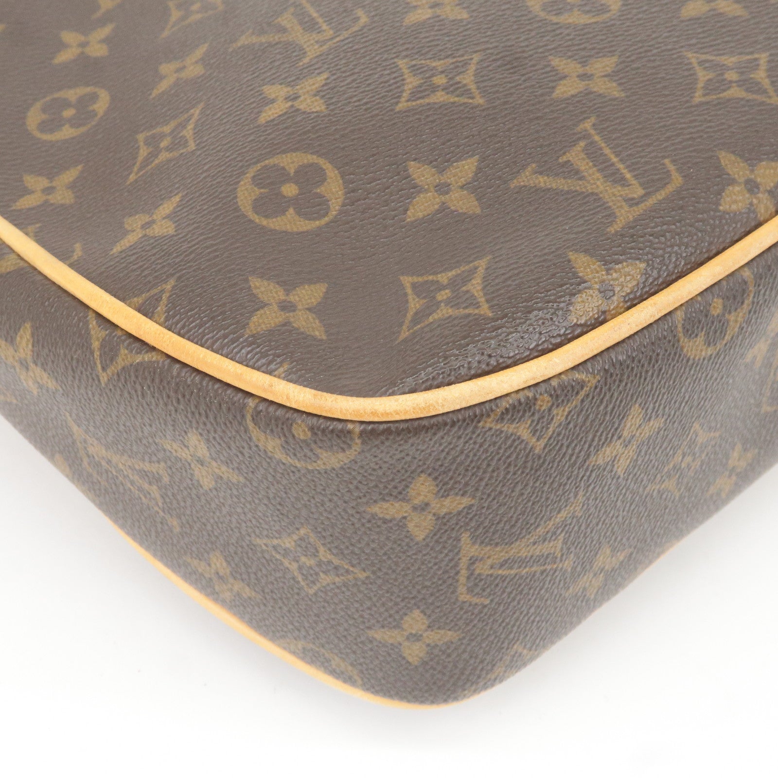 Brown Louis Vuitton Monogram Hudson GM Crossbody Bag
