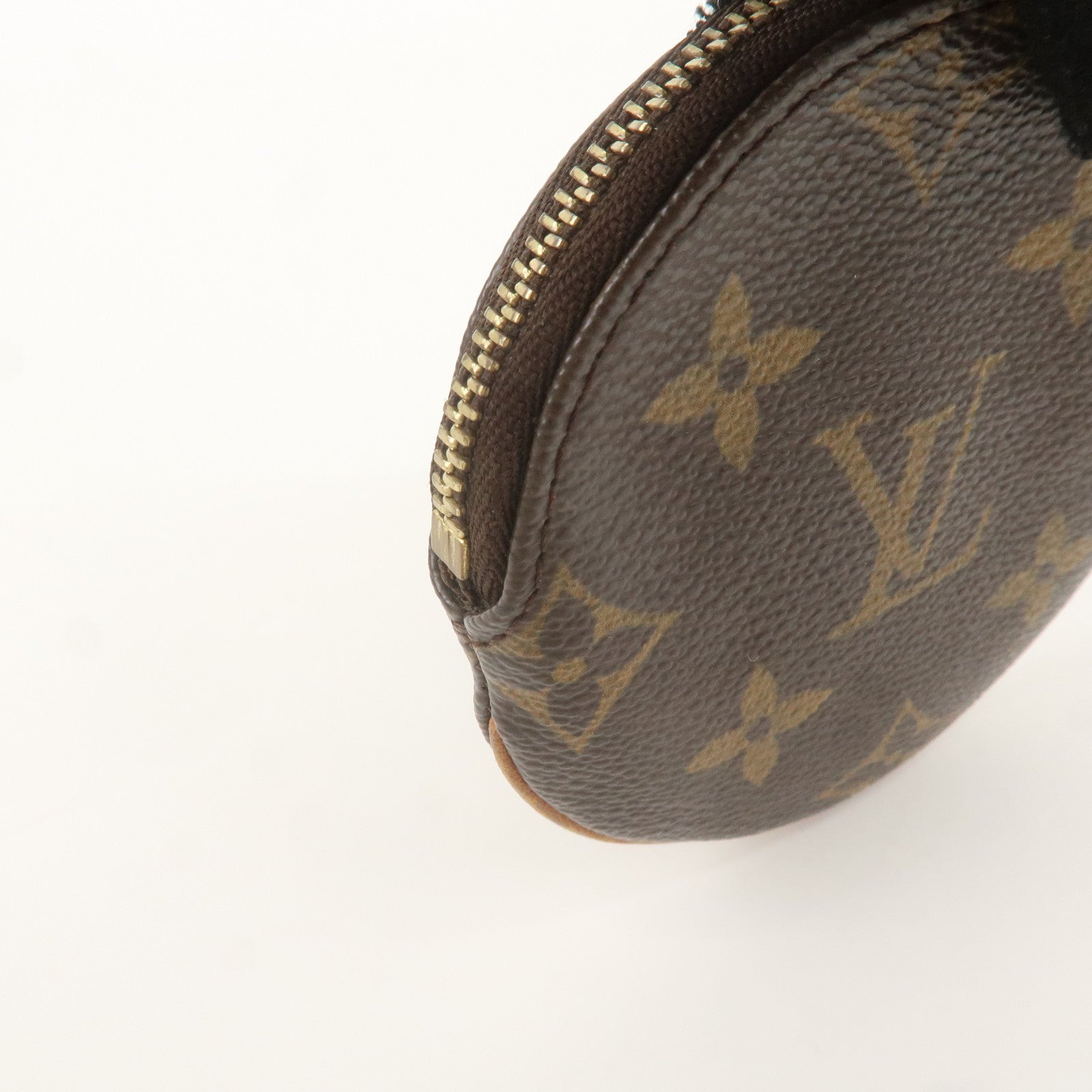 Louis Vuitton Monogram Porte Monnaie Rond Coin Case M61926