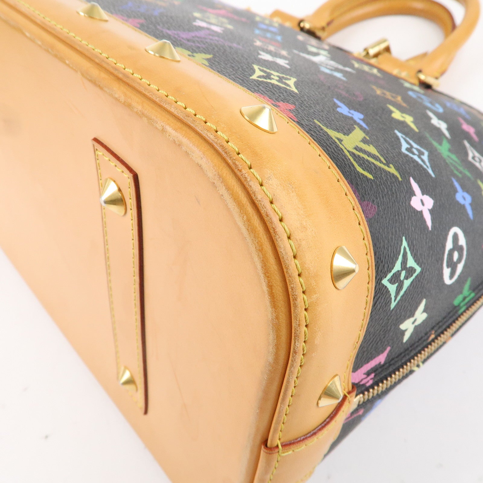 Louis Vuitton, Bags, Louis Vuitton Multicolor Alma Pm Satchel Handbag