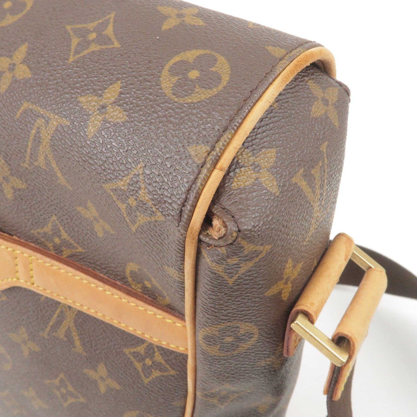 Louis Vuitton Abbesses M45257 Monogram Canvas Crossbody Bag Messenger Brown  JPN