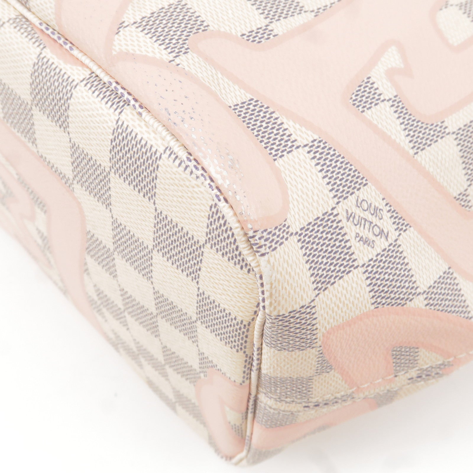 Louis Vuitton Limited Edition Damier Azur Tahitienne Neverfull MM