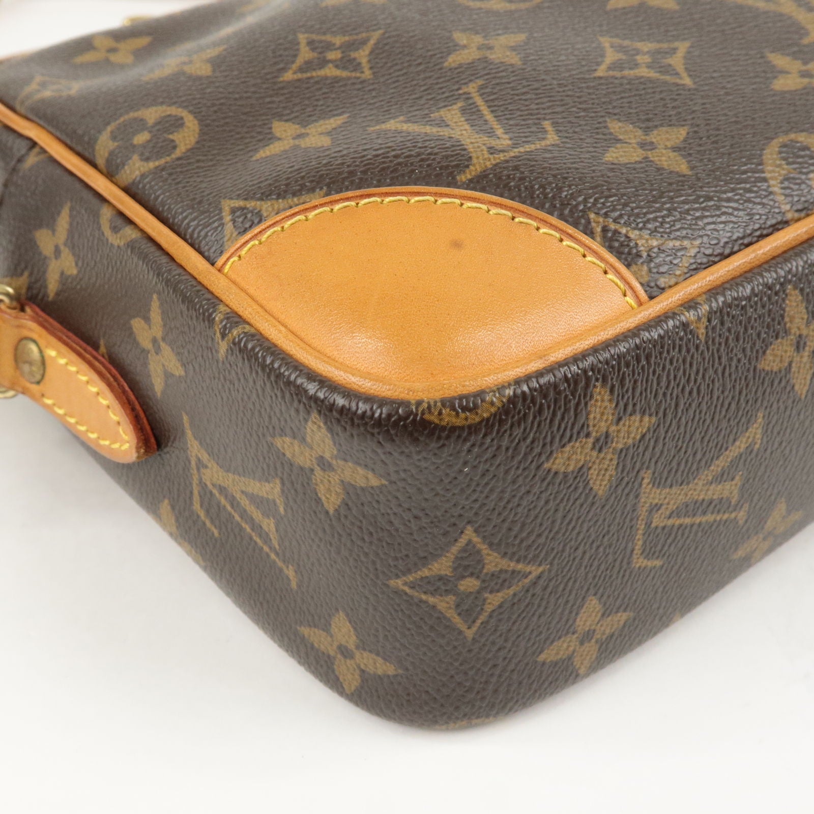 Pre-Owned Louis Vuitton Keepall Bandouliere 50 Women's and Men's Boston Bag  M45731 Monogram Shadow Leather Navy (Good) 