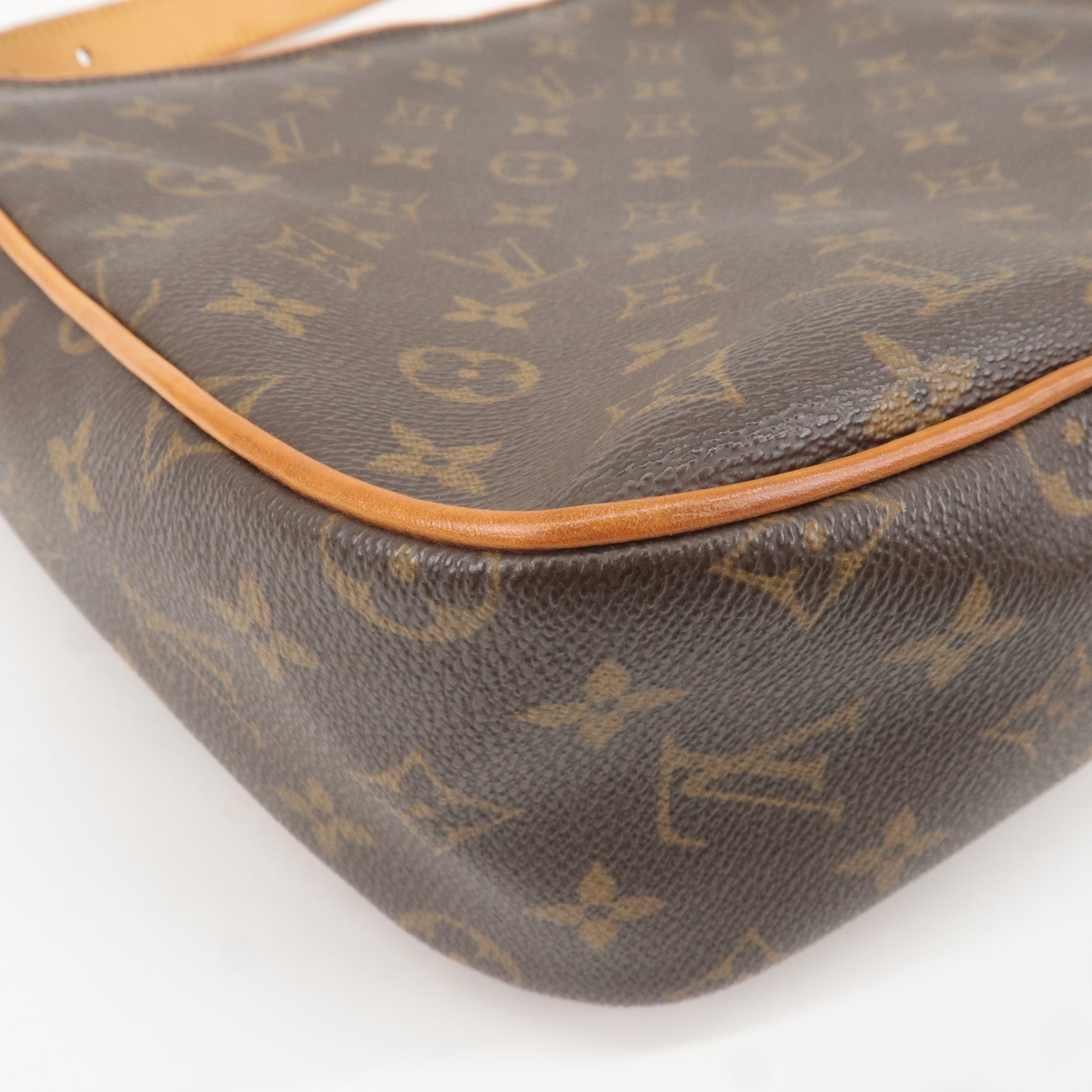 Louis Vuitton - Authenticated Hudson Handbag - Leather Brown for Women, Very Good Condition