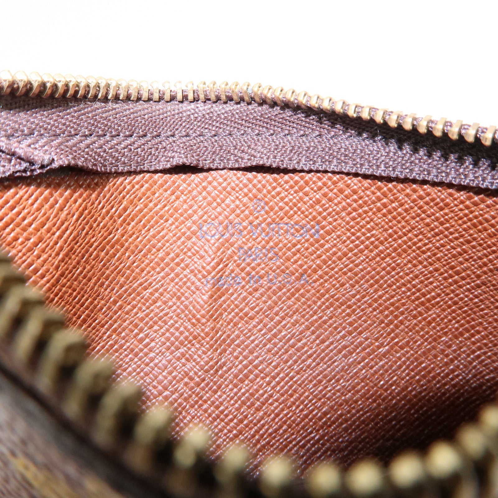Louis-Vuitton-Monogram-Pochette-Cles-Coin-Case-Brown-M62650 – dct