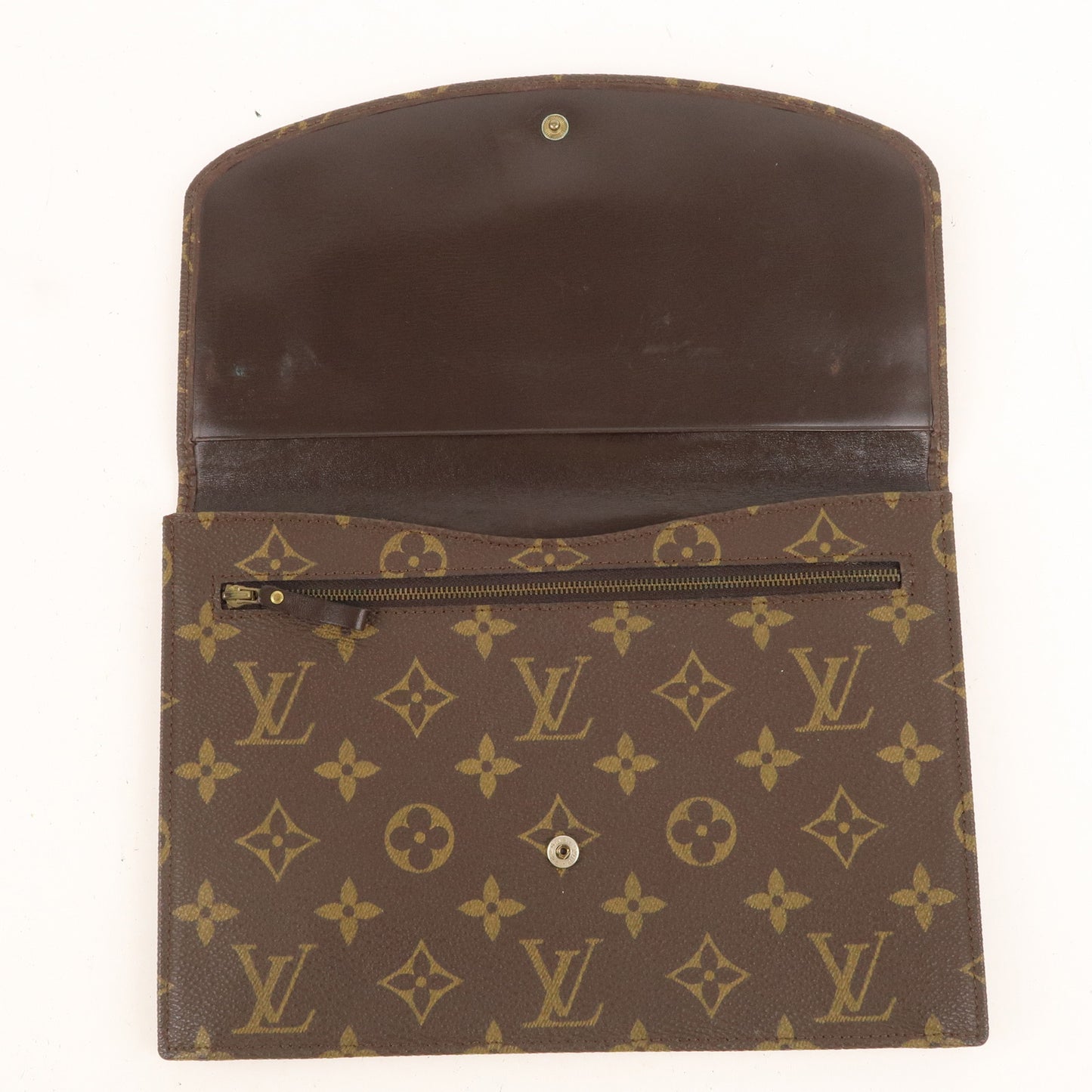 Louis Vuitton Monogram Pochette Lava 23 Clutch Bag M51940