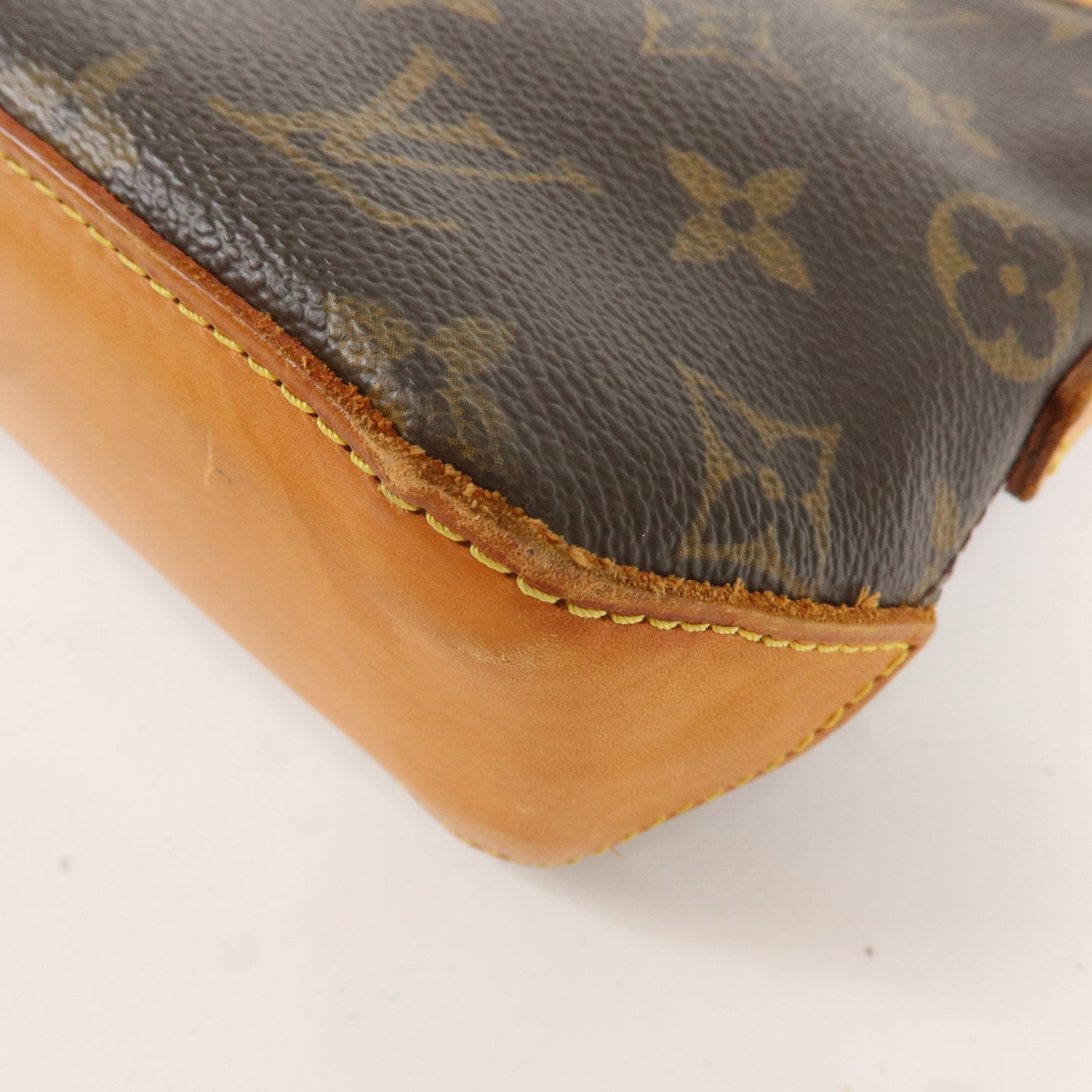 Louis Vuitton Monogram Trotteur Shoulder Bag Brown M51240