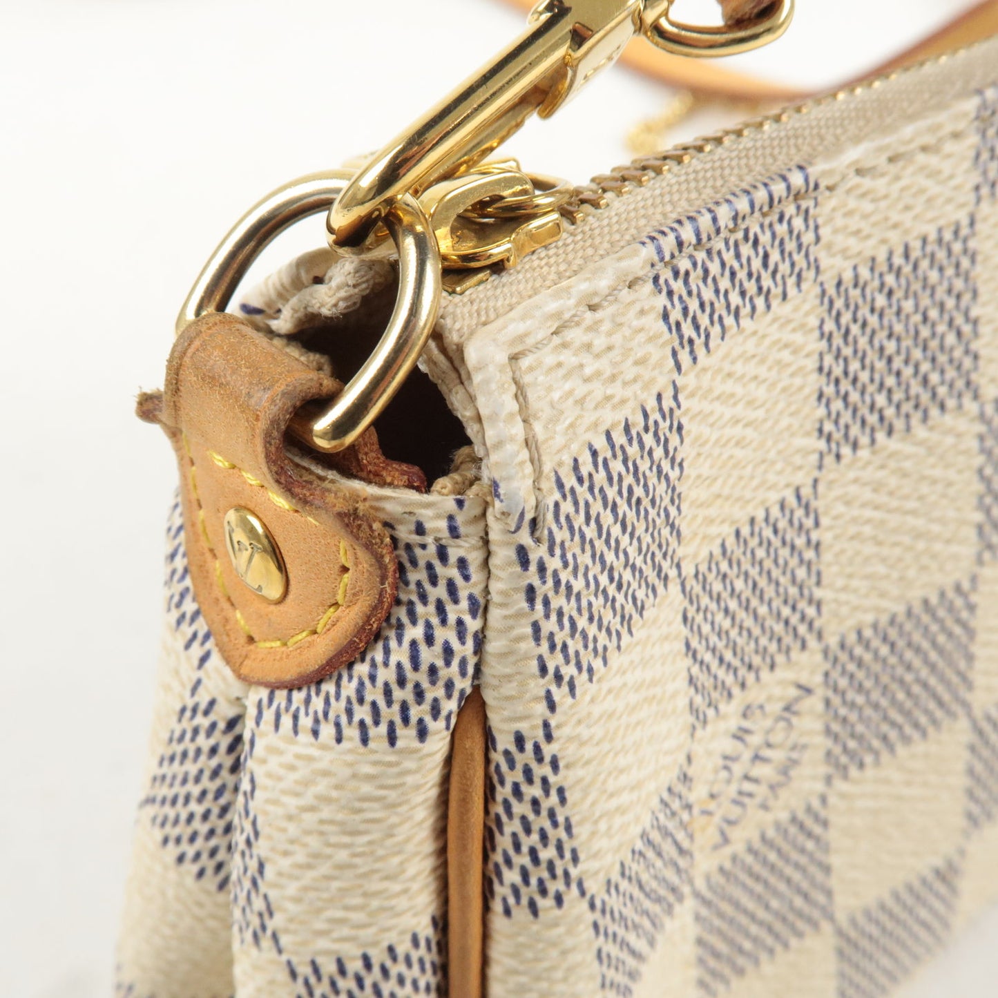 Louis Vuitton Damier Azur Eva 2 Way Bag Shoulder Bag N55214