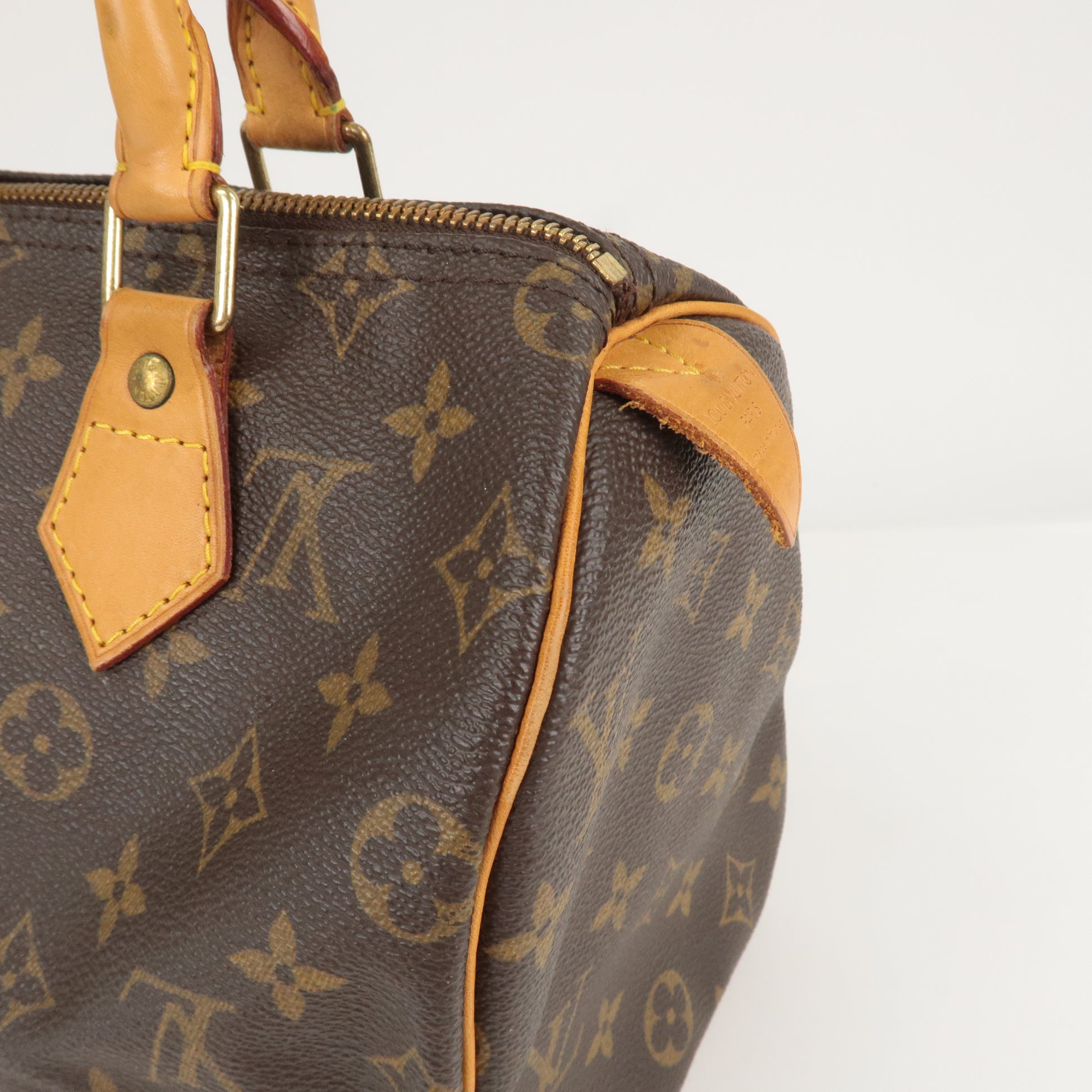 Louis Vuitton Monogram Speedy 25 Boston Bag