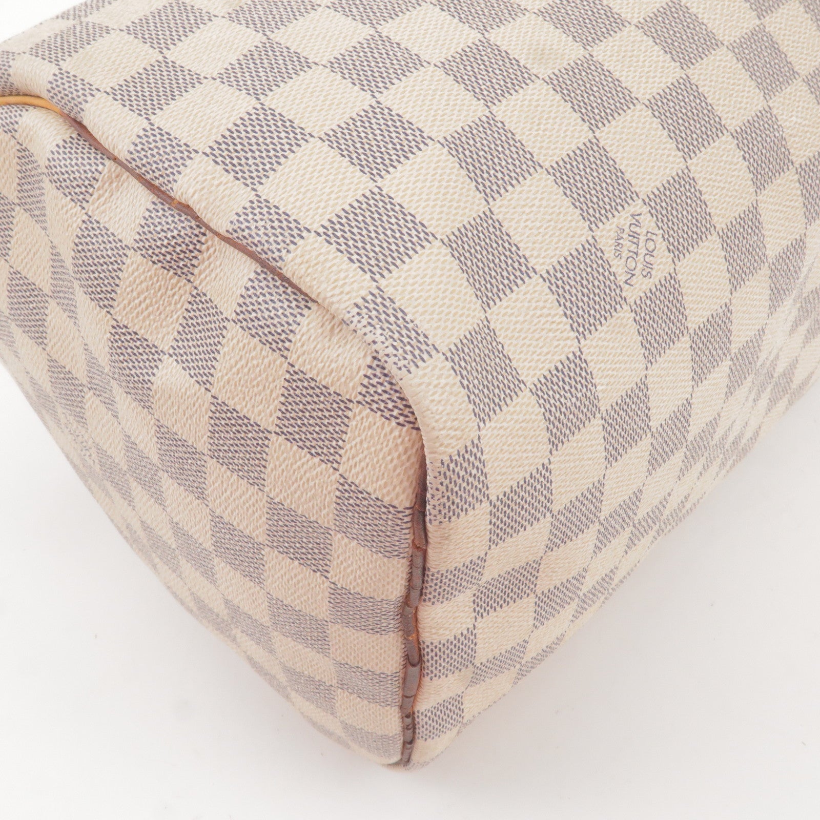 PRELOVED Louis Vuitton Damier Azur Monogram Speedy 30 Bag MB2151
