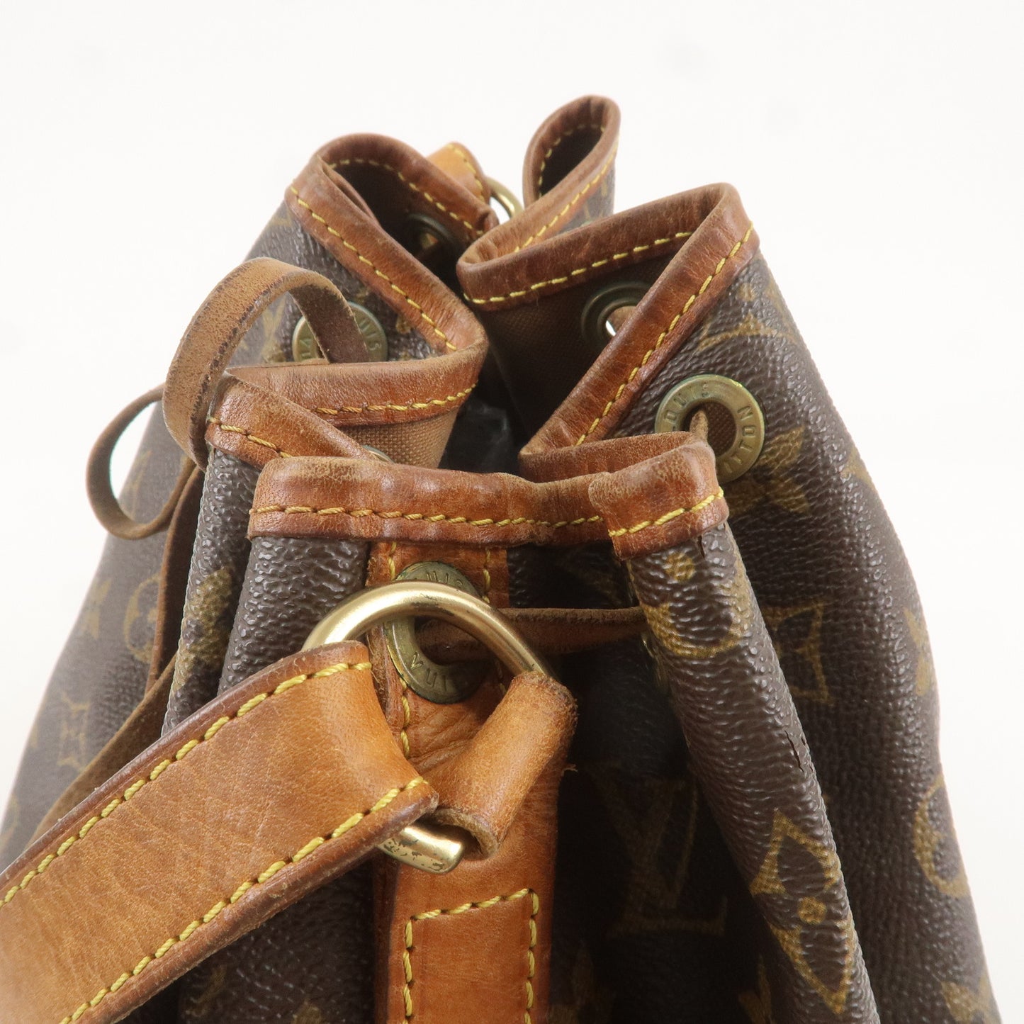 Louis Vuitton Monogram Noe Shoulder Bag Brown M42224