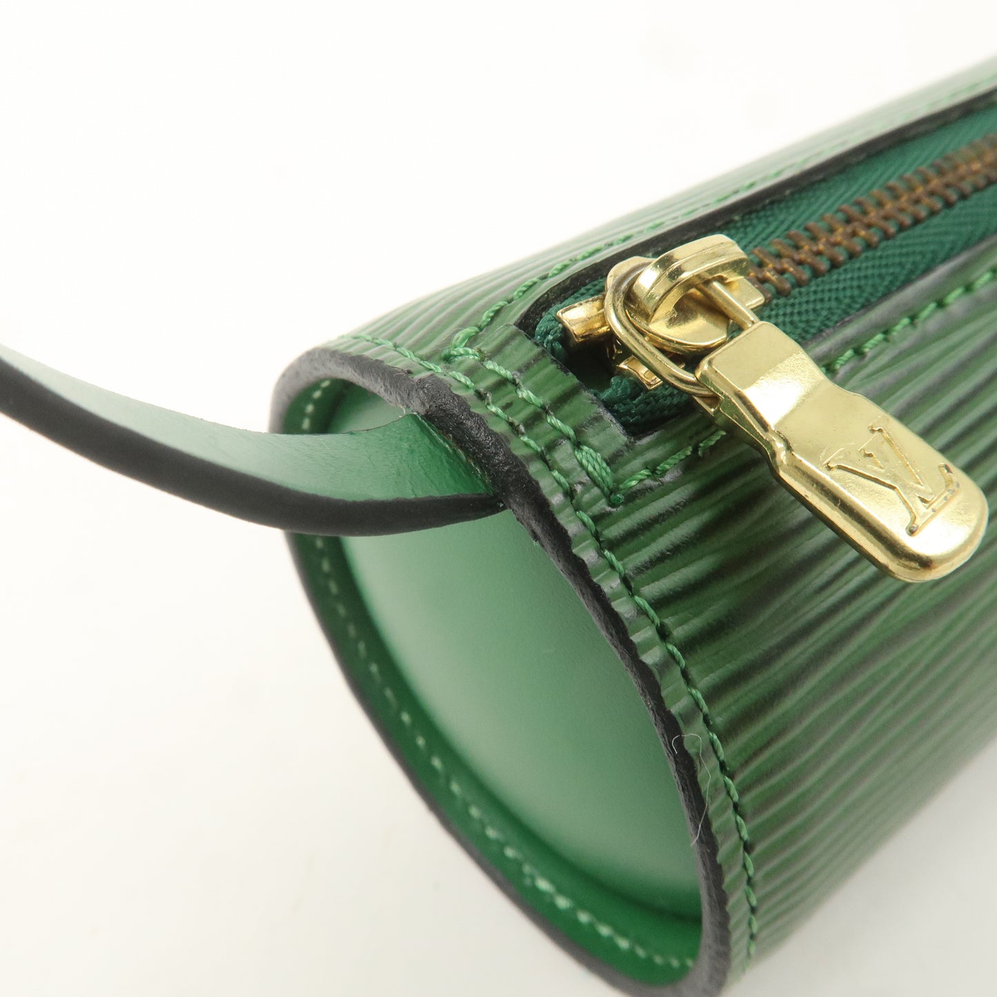 Louis Vuitton Epi Mini Pouch For Soufflot Hand Bag Borneo Green F/S