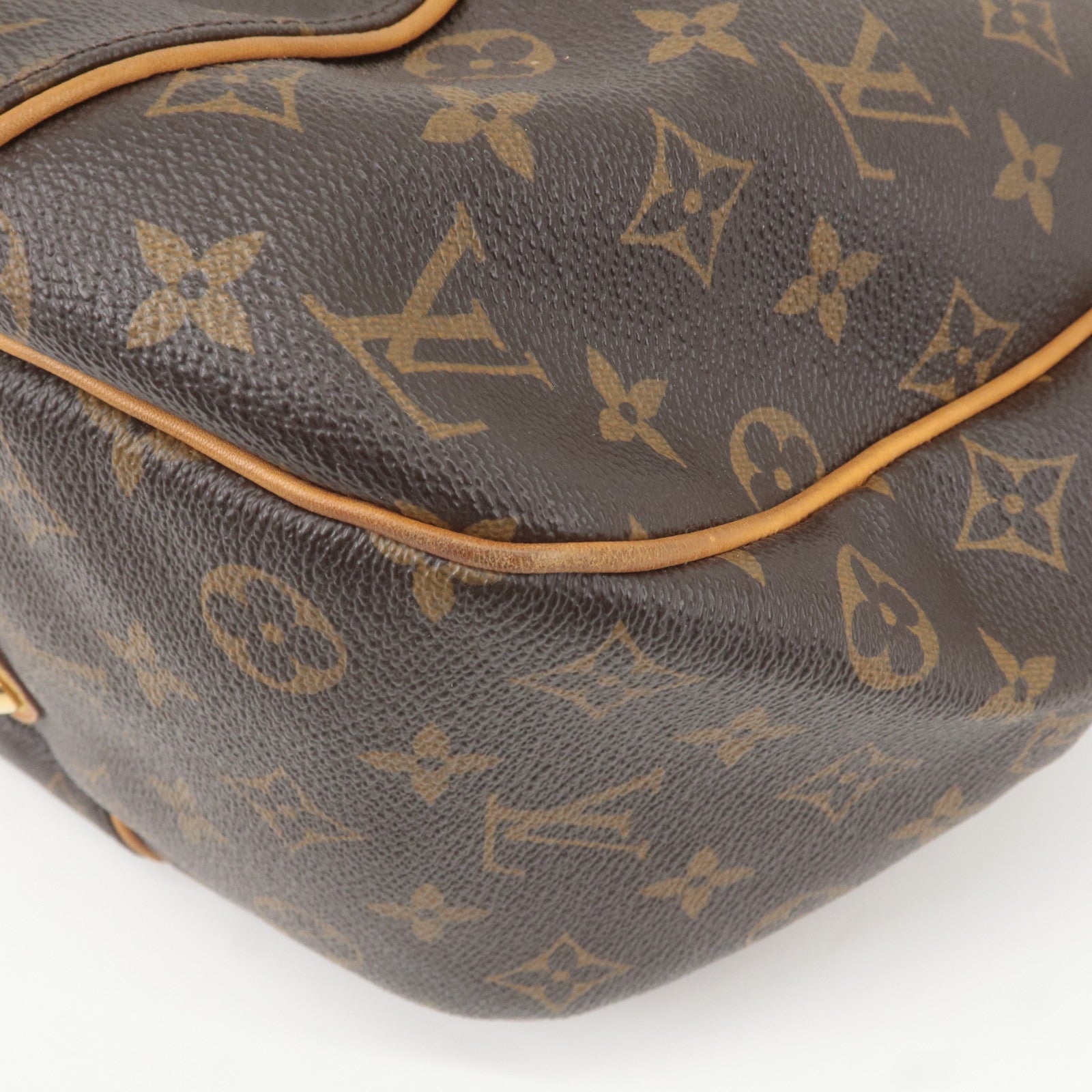 LOUIS VUITTON Monogram Galliera GM Shoulder Shoulder Handbag
