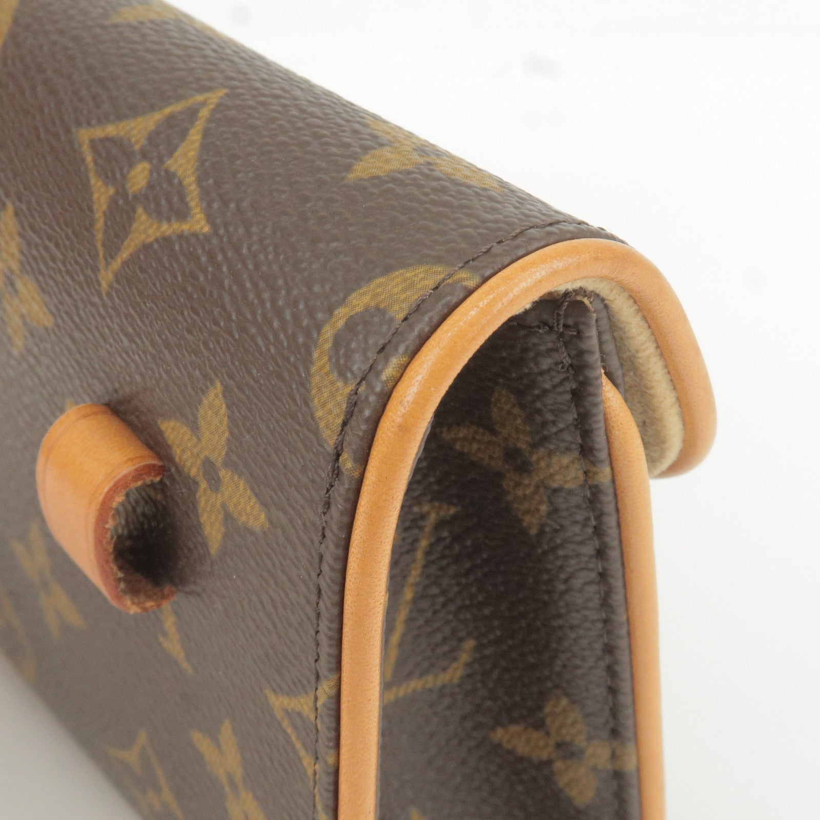 LOUIS VUITTON Waist bag M51885 Brown Monogram Pochette Florentine