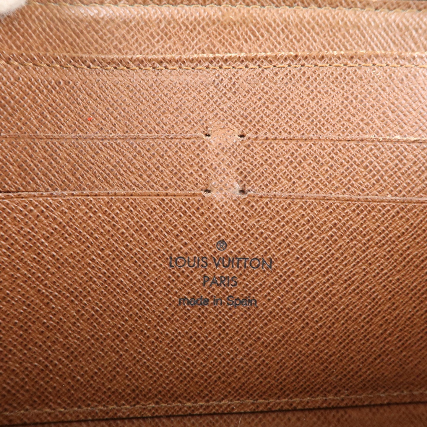 Louis Vuitton Monogram Zippy Wallet Zip Around Long Wallet M60017