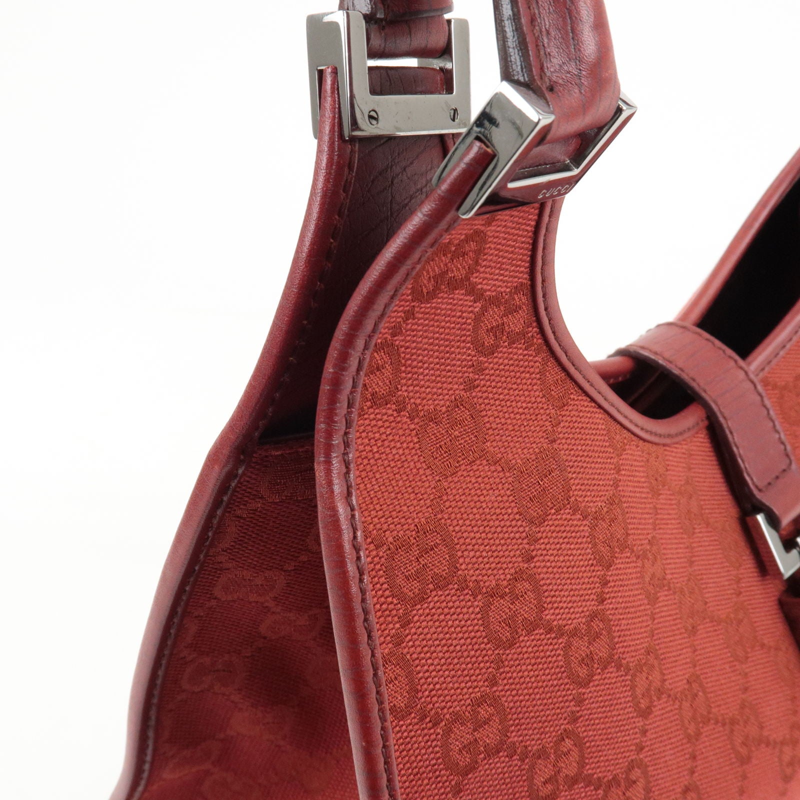 GUCCI-Jacki-GG-Canvas-Leather-Shoulder-Bag-Hand-Bag-Red-01719 –  dct-ep_vintage luxury Store