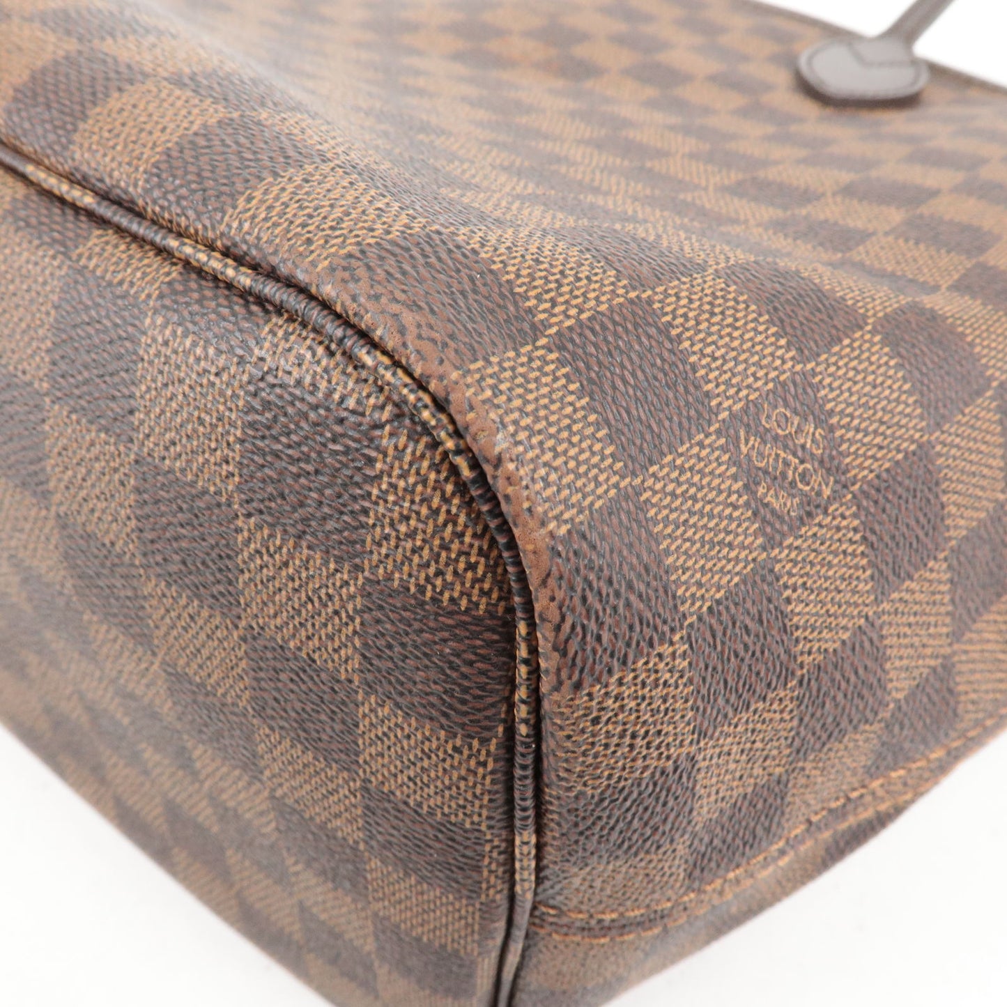 Louis Vuitton Damier Ebene Neverfull MM Tote Bag N51105