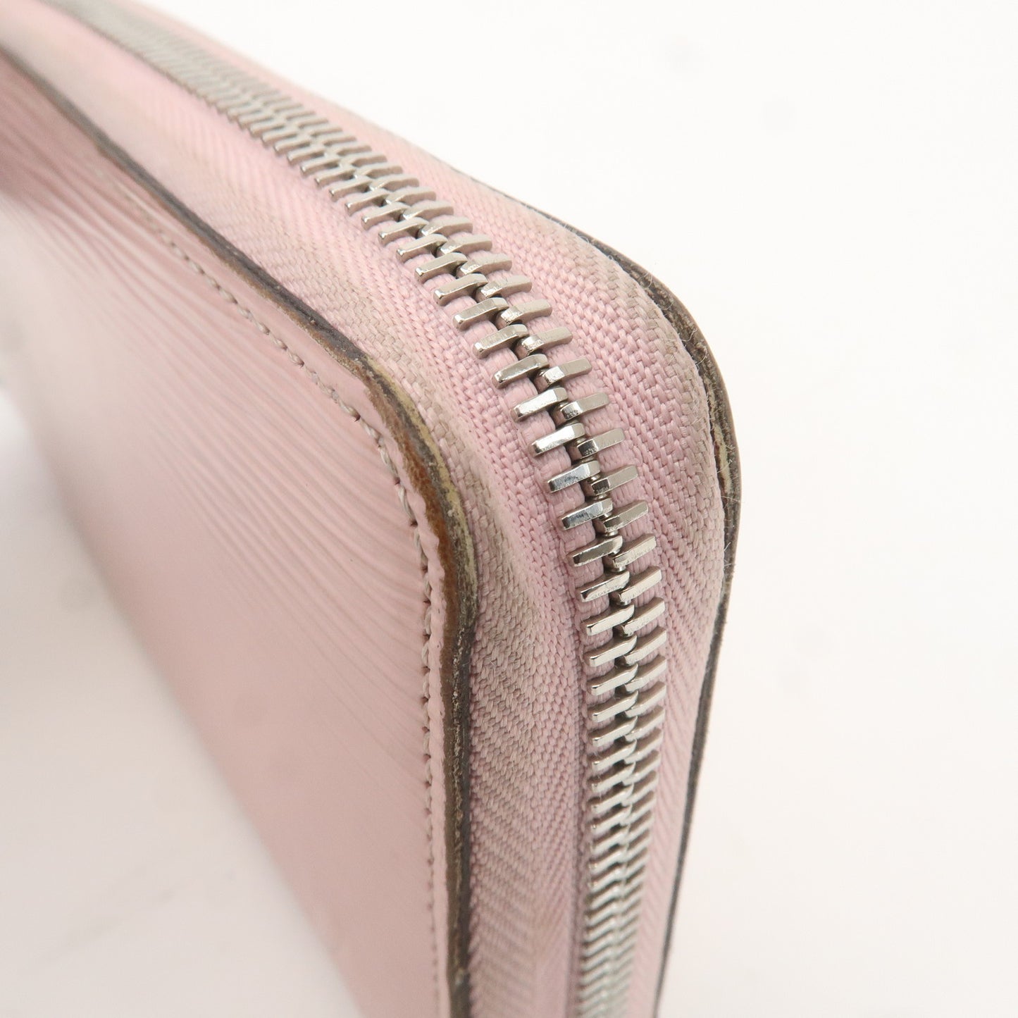 Louis Vuitton Epi Zippy Wallet Long Wallet Rose Ballerine M61863