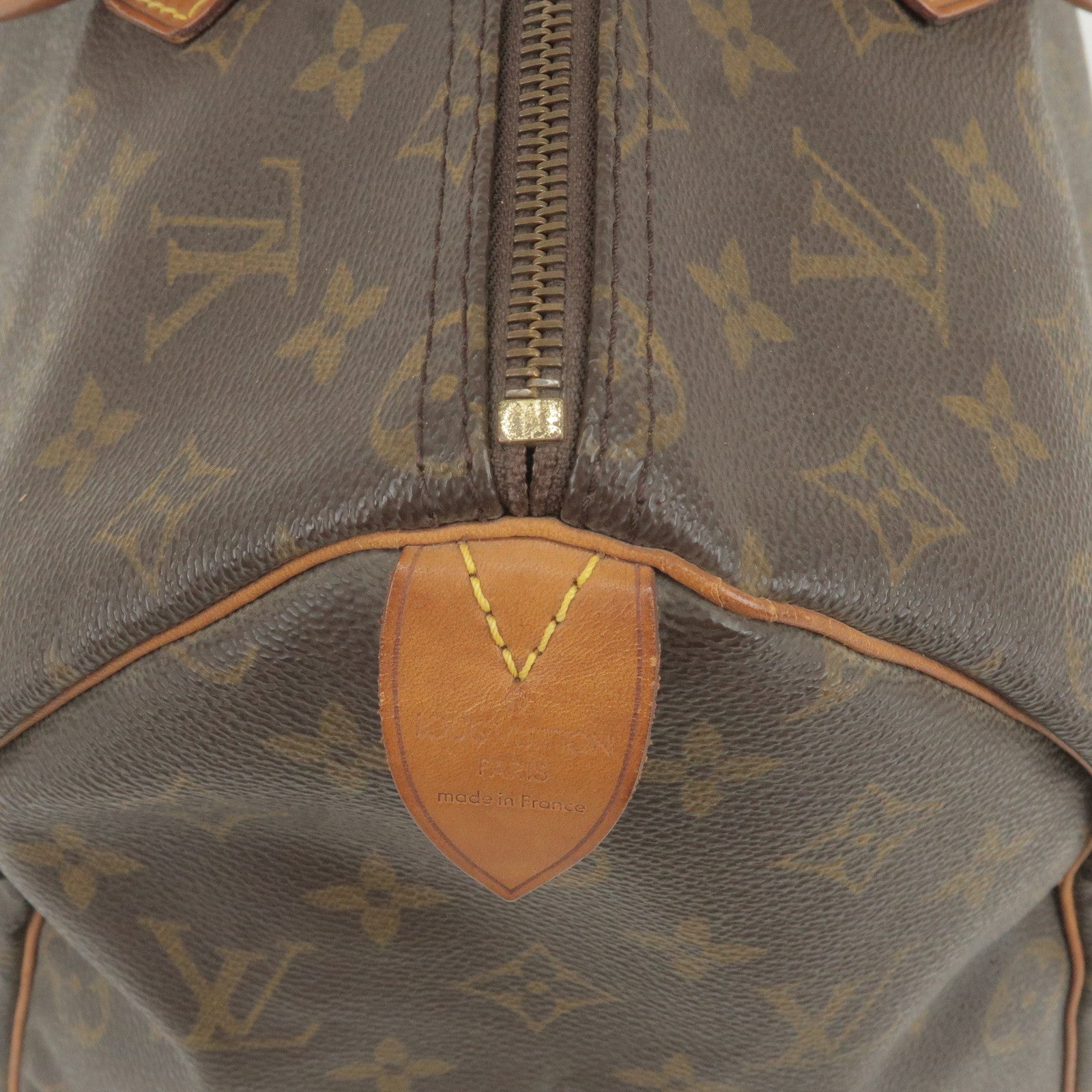 Louis Vuitton Authentic Serial Number SP0964 Vintage Bag damier azur speedy  30
