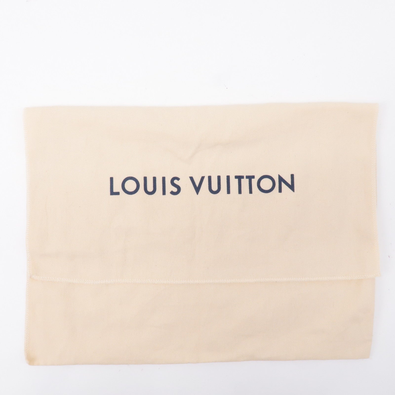 Louis Vuitton Set of 10 Dust Bag Flap Style Beige