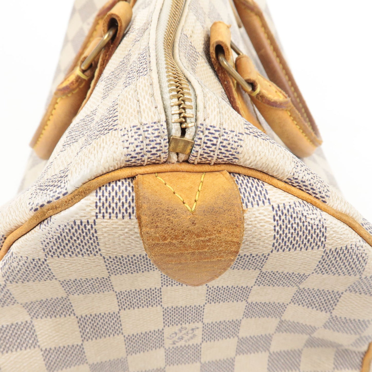 Louis Vuitton Damier Azur Speedy 30 Boston Hand Bag N41533