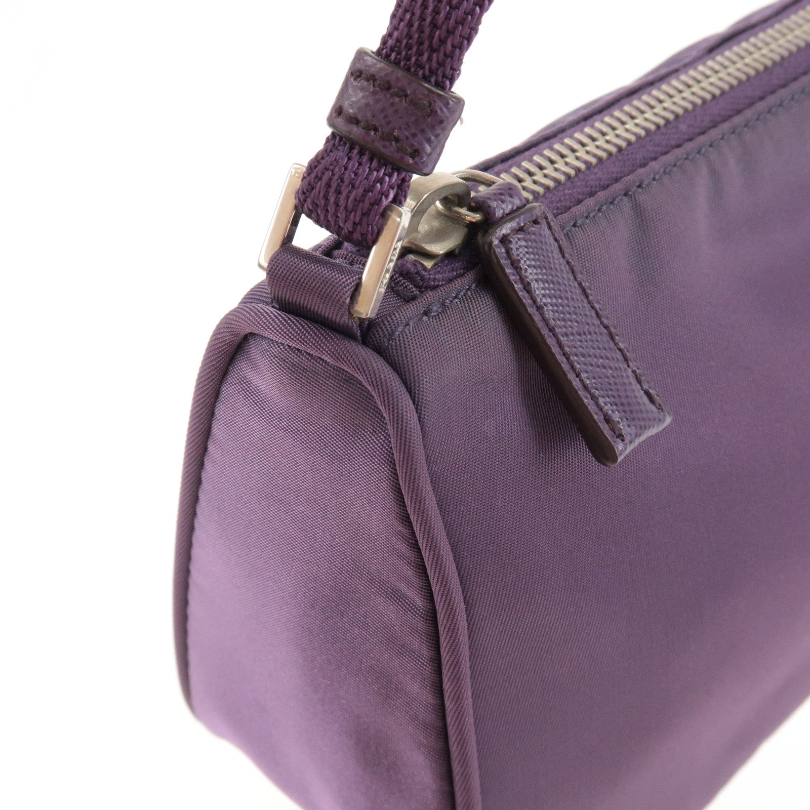 Prada Purple Nylon Handbag – thankunext.us